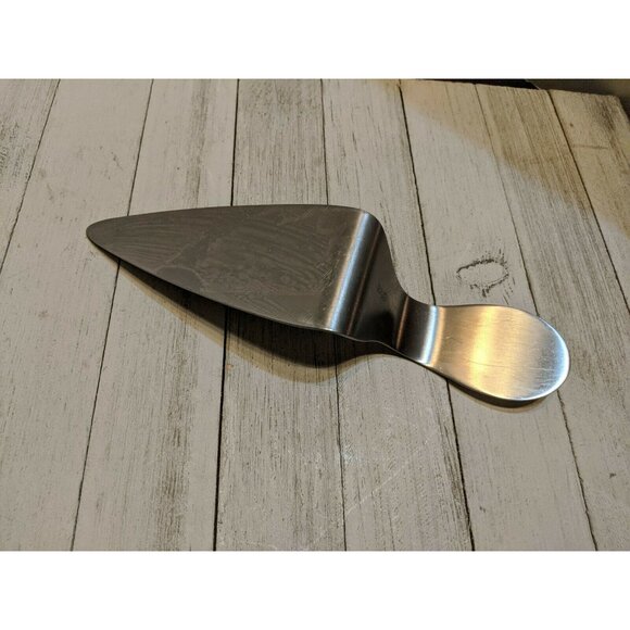 Pampered Chef Pie Server Stainless Steel 1210 Serrated Missing High Heel - Picture 4 of 7